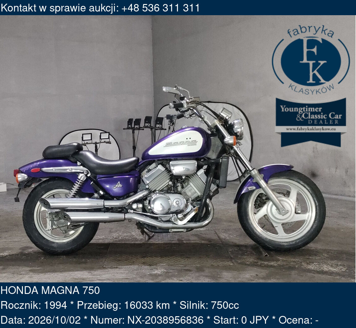 HONDA MAGNA 750 1994 - zdjęcie 2