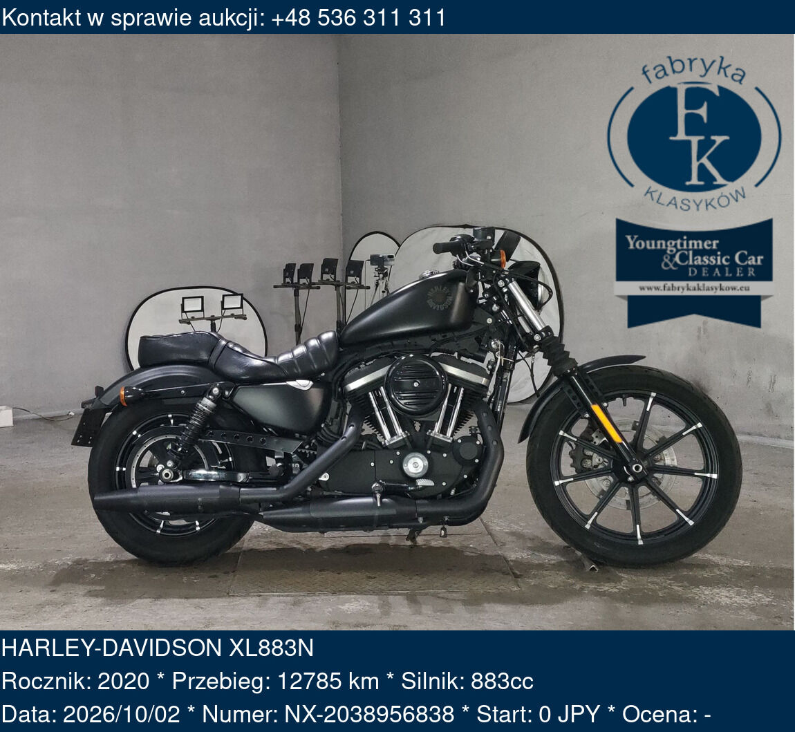 HARLEY-DAVIDSON XL883N 2020 - zdjęcie 2