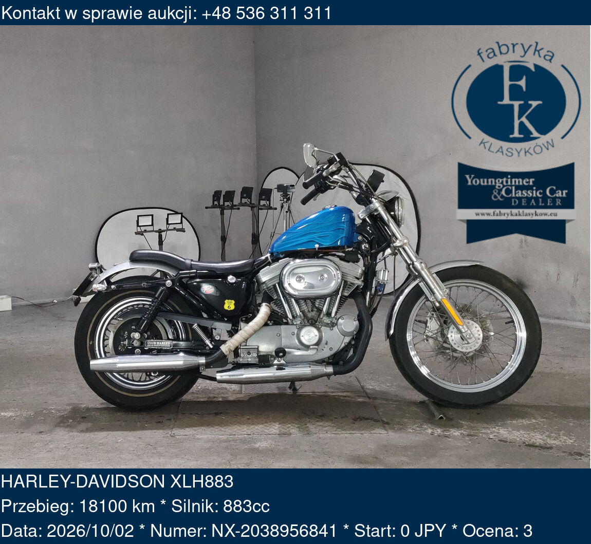 HARLEY-DAVIDSON XLH883  - zdjęcie 2
