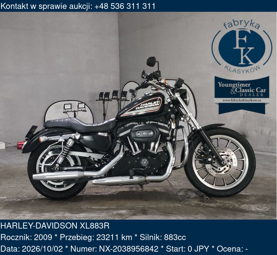 HARLEY-DAVIDSON XL883R 2009 - zdjęcie 2