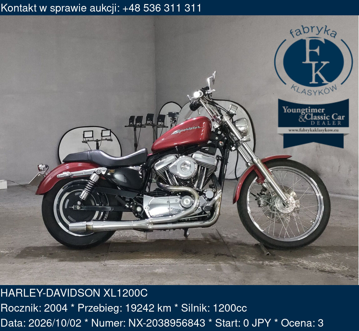 HARLEY-DAVIDSON XL1200C 2004 - zdjęcie 2