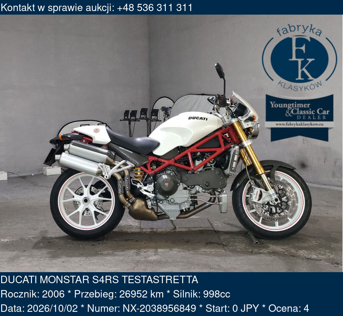 DUCATI MONSTAR S4RS TESTASTRETTA 2006 - zdjęcie 2