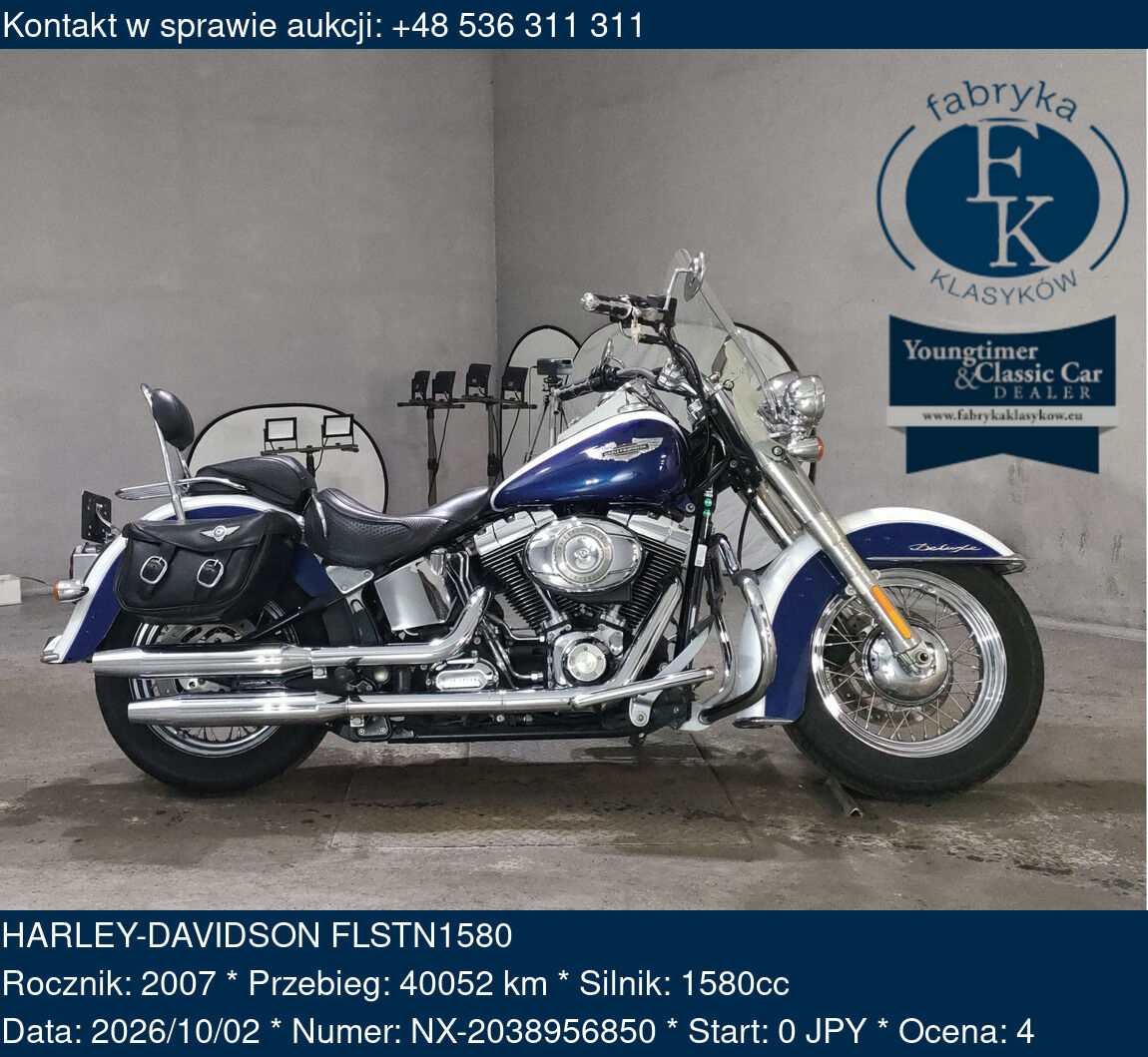 HARLEY-DAVIDSON FLSTN1580 2007 - zdjęcie 2