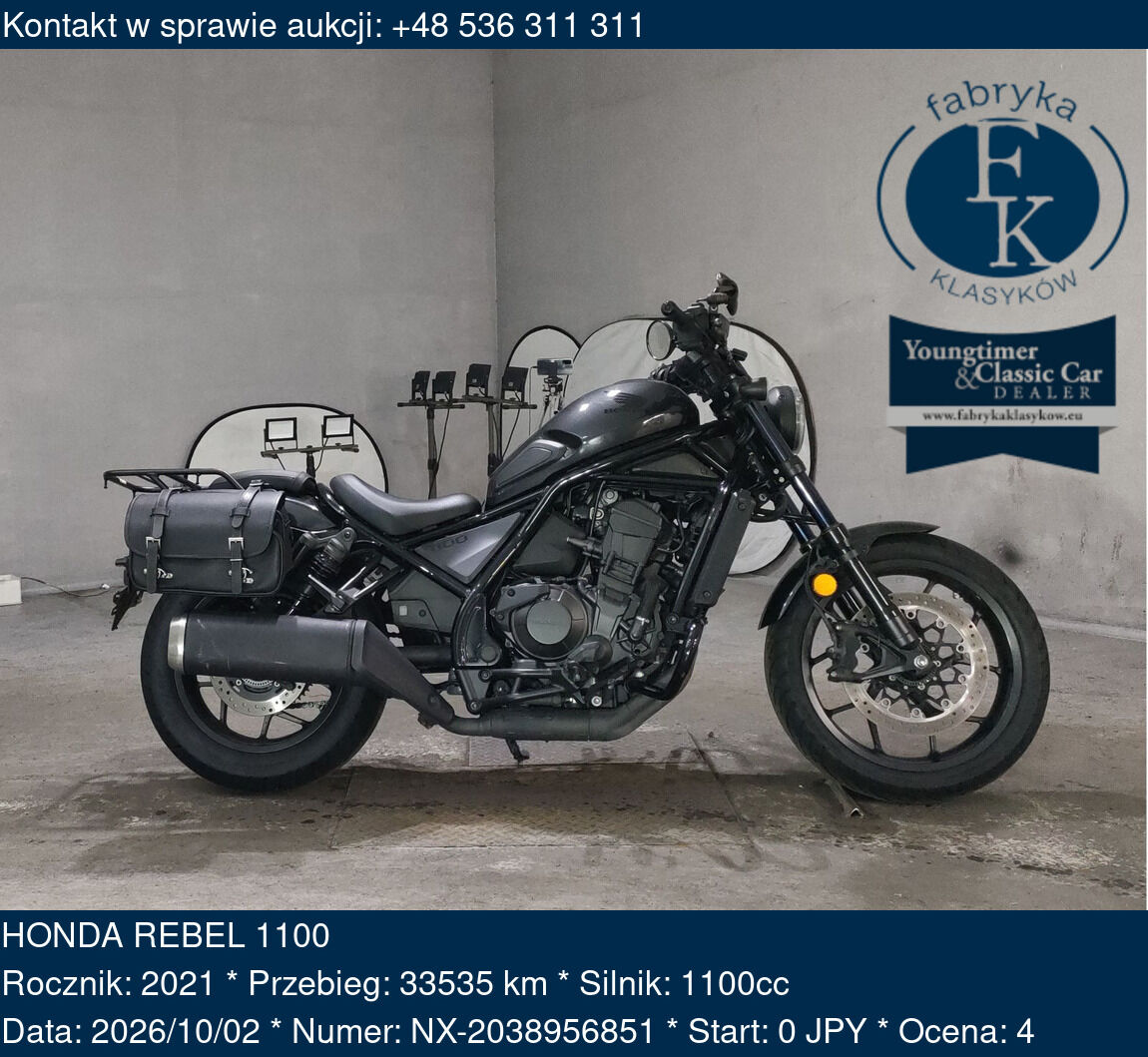 HONDA REBEL 1100 2021 - zdjęcie 2