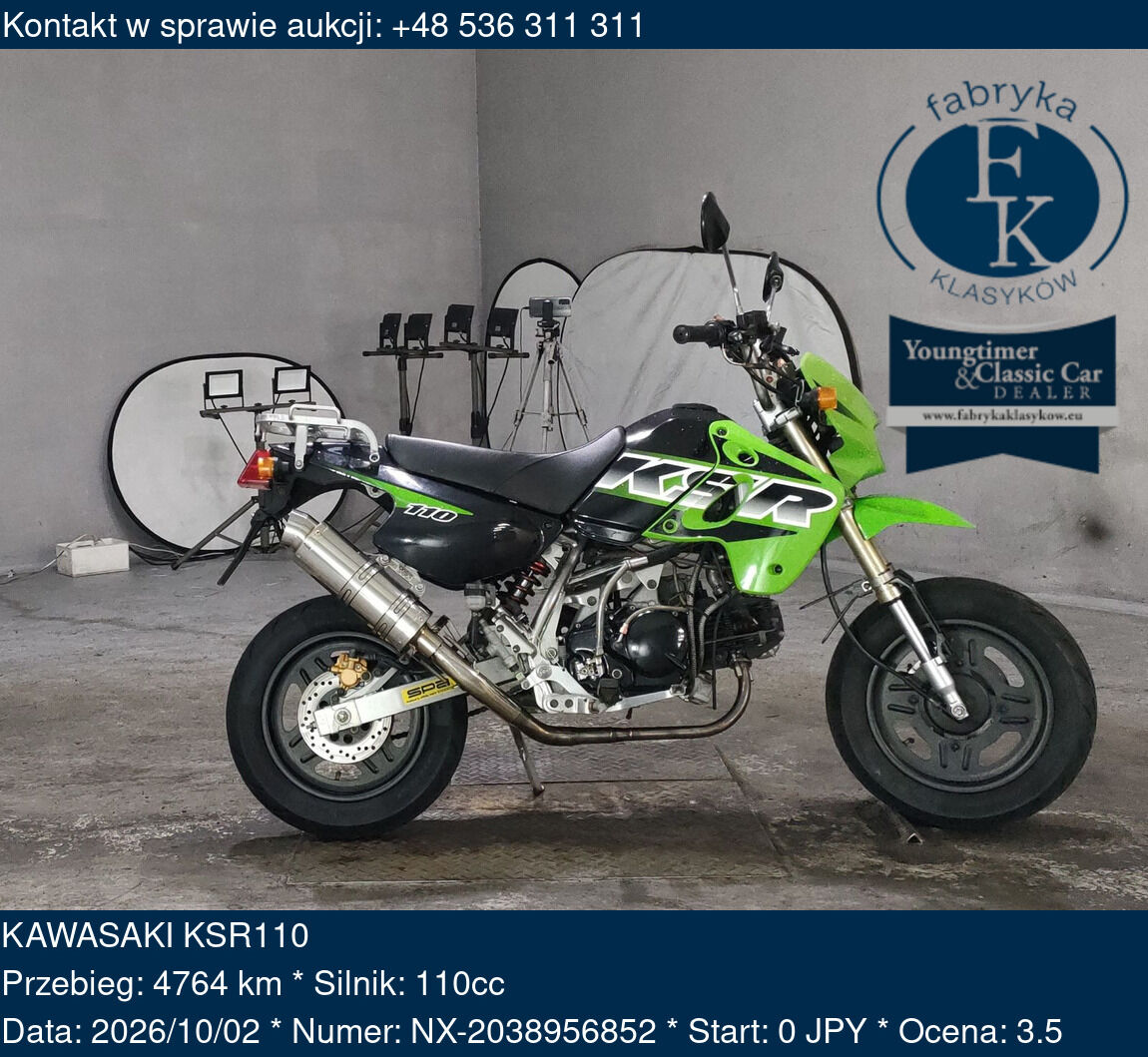 KAWASAKI KSR110  - zdjęcie 2