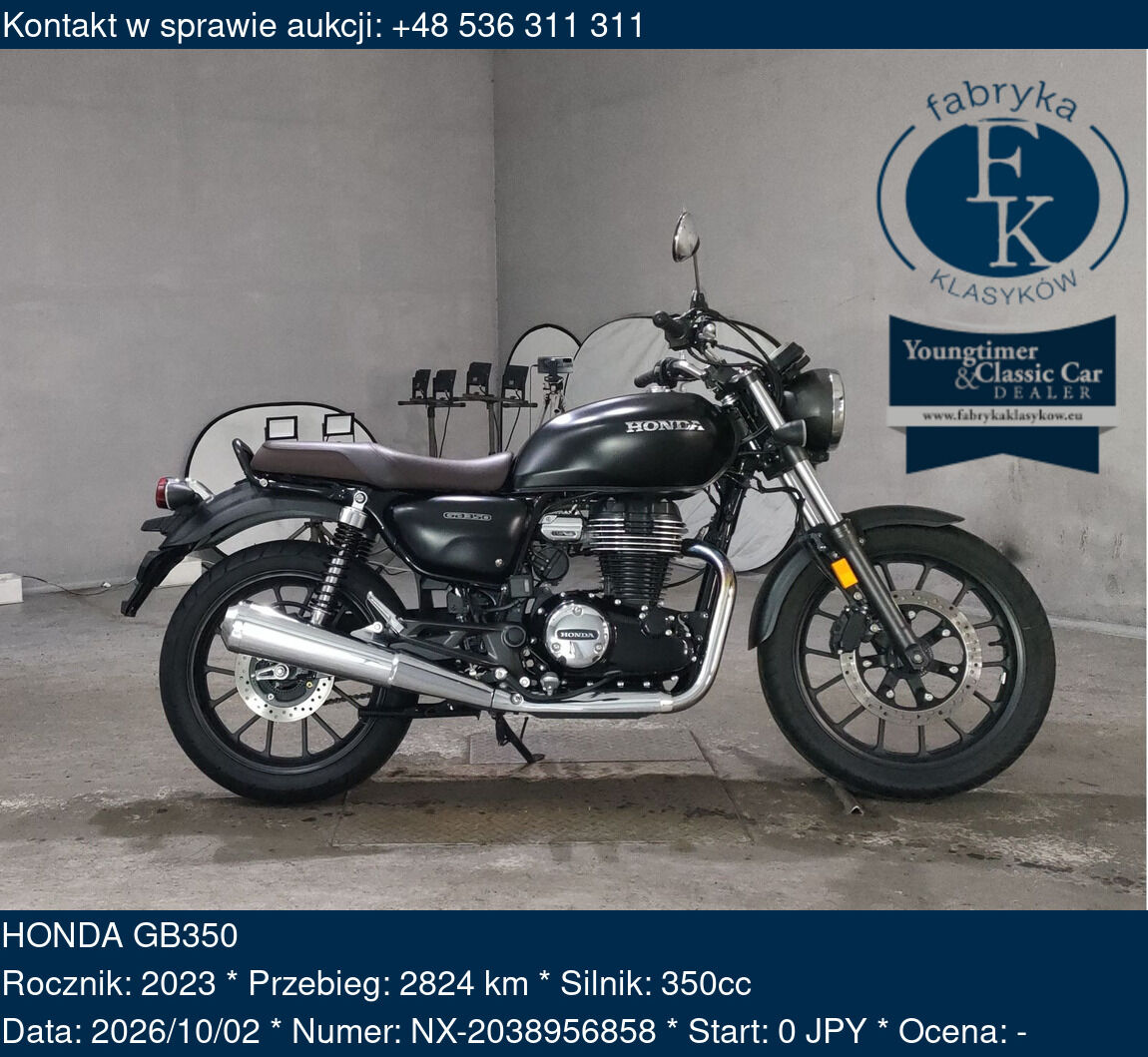 HONDA GB350 2023 - zdjęcie 2