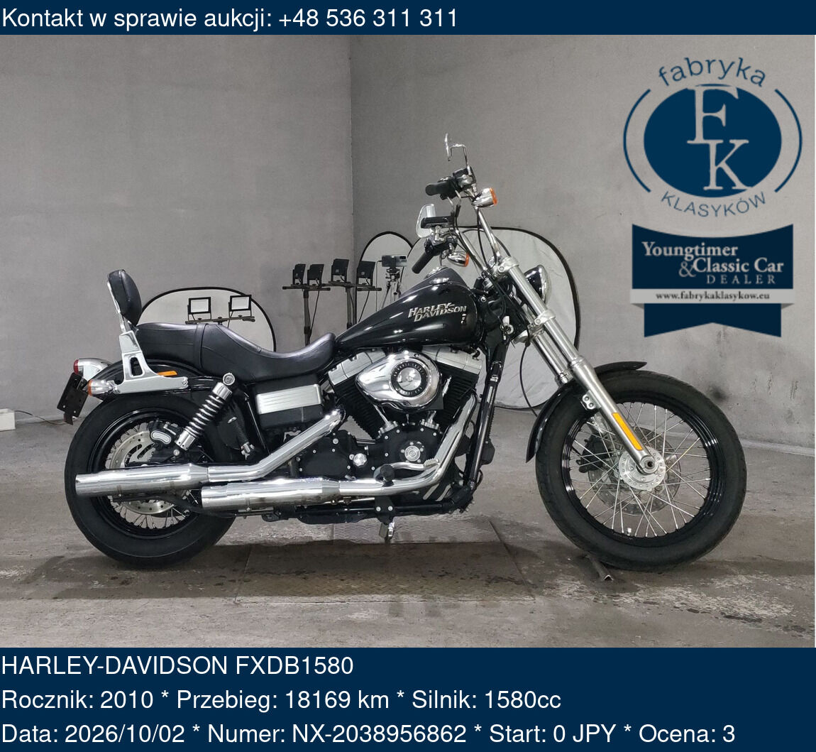 HARLEY-DAVIDSON FXDB1580 2010 - zdjęcie 2