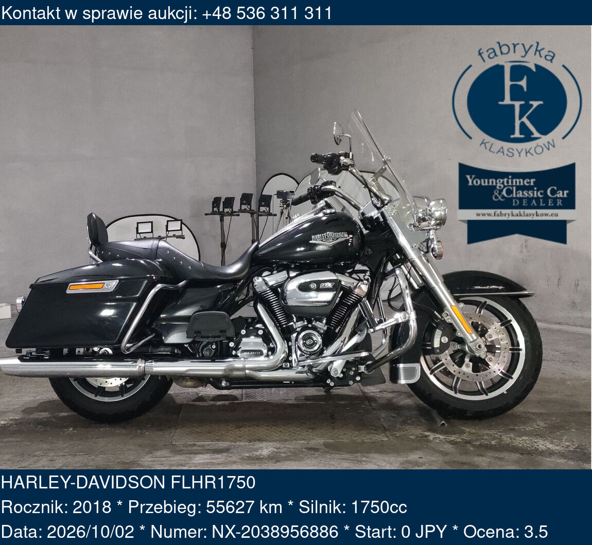 HARLEY-DAVIDSON FLHR1750 2018 - zdjęcie 2