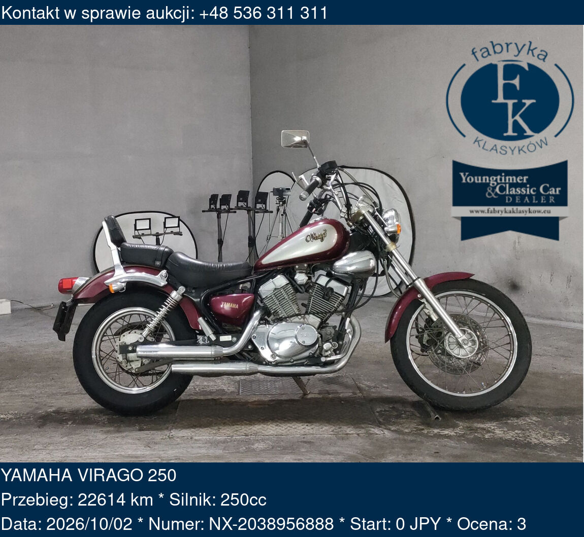 YAMAHA VIRAGO 250  - zdjęcie 2