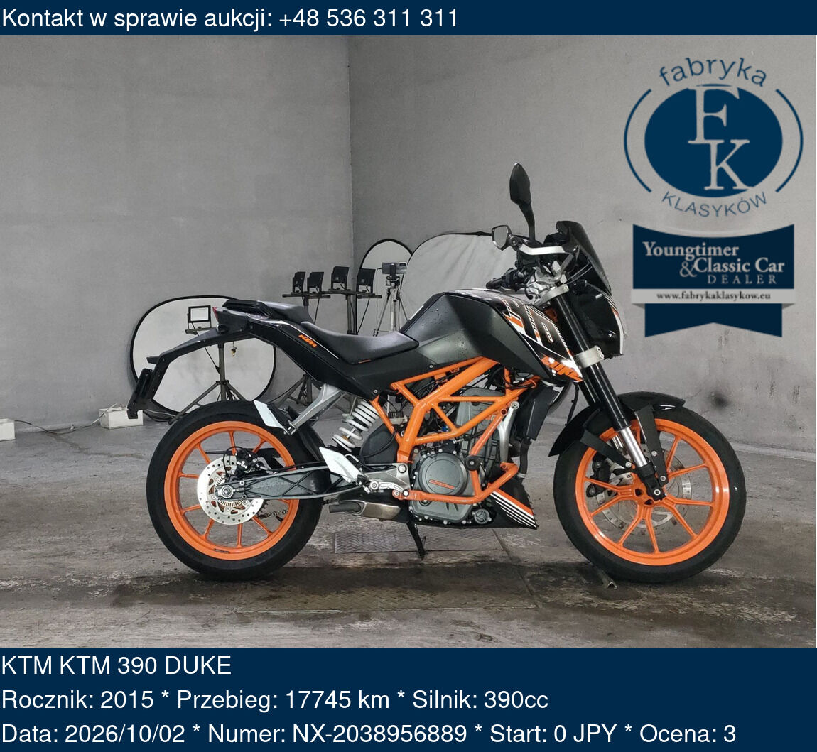 KTM KTM 390 DUKE 2015 - zdjęcie 2