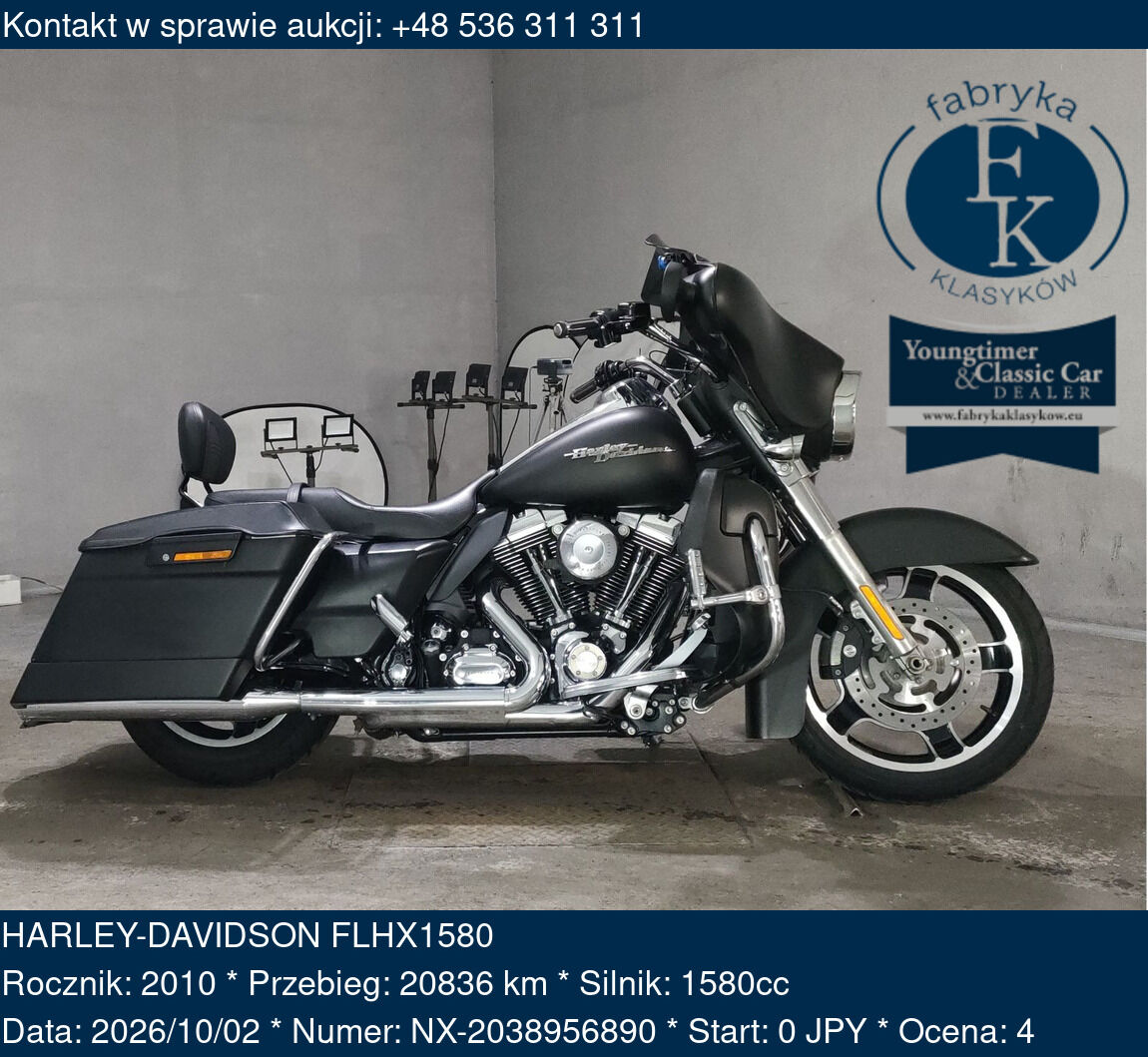 HARLEY-DAVIDSON FLHX1580 2010 - zdjęcie 2