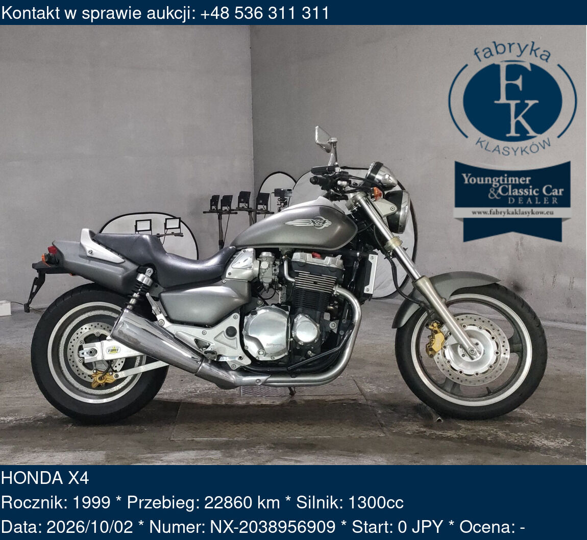 HONDA X4 1999 - zdjęcie 2