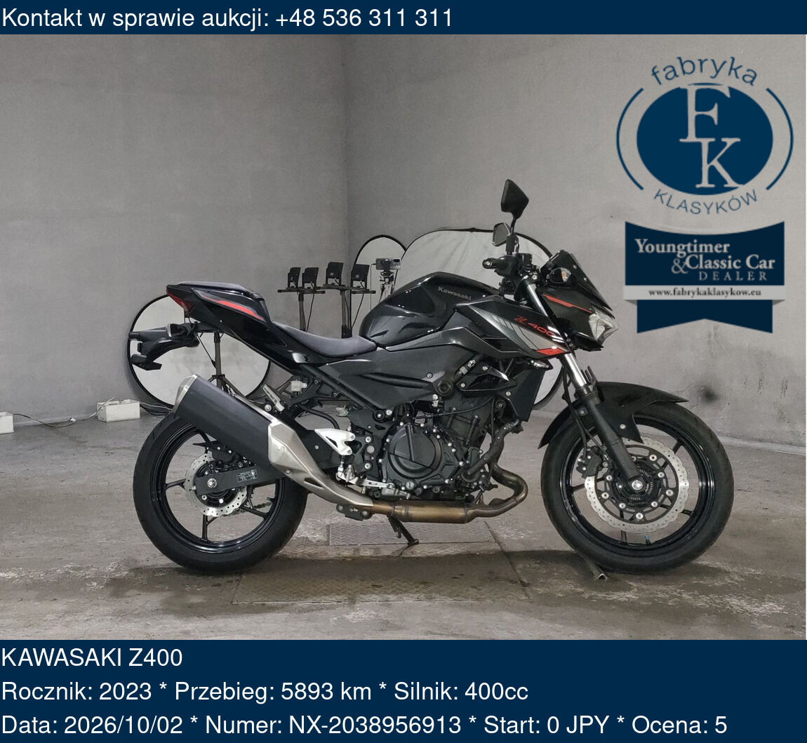 KAWASAKI Z400 2023 - zdjęcie 2