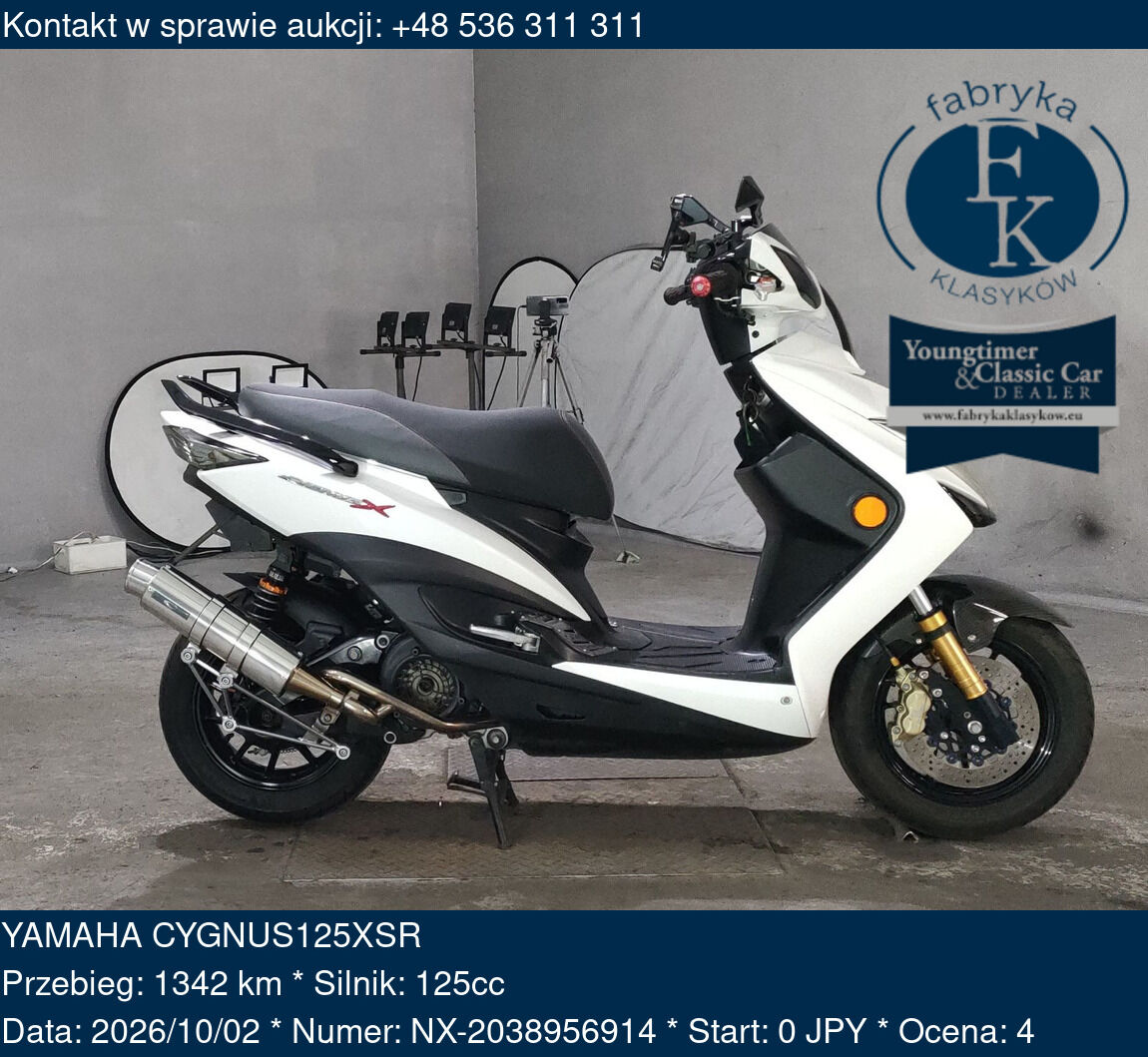 YAMAHA CYGNUS125XSR  - zdjęcie 2