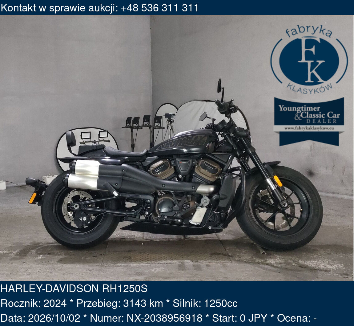 HARLEY-DAVIDSON RH1250S 2024 - zdjęcie 2