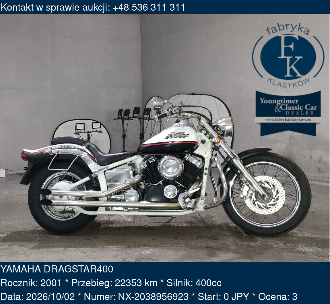 YAMAHA DRAGSTAR400 2001 - zdjęcie 2