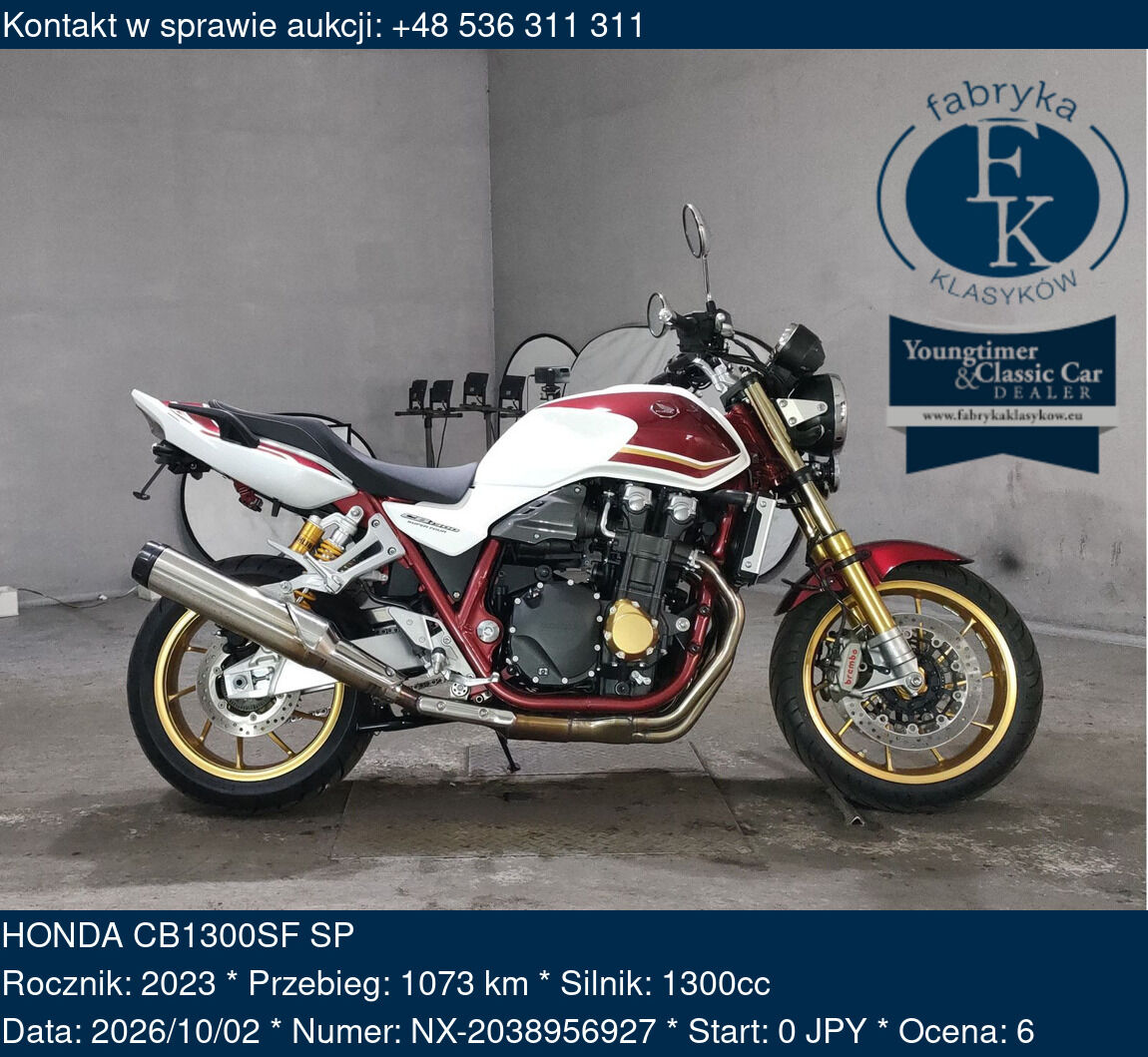 HONDA CB1300SF SP 2023 - zdjęcie 2