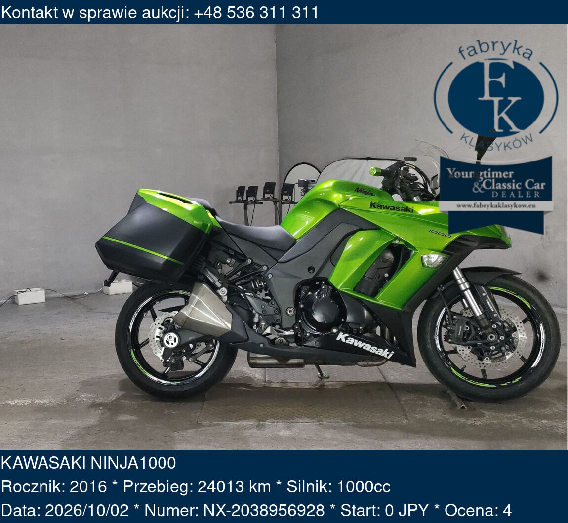 KAWASAKI NINJA1000 2016 - zdjęcie 2