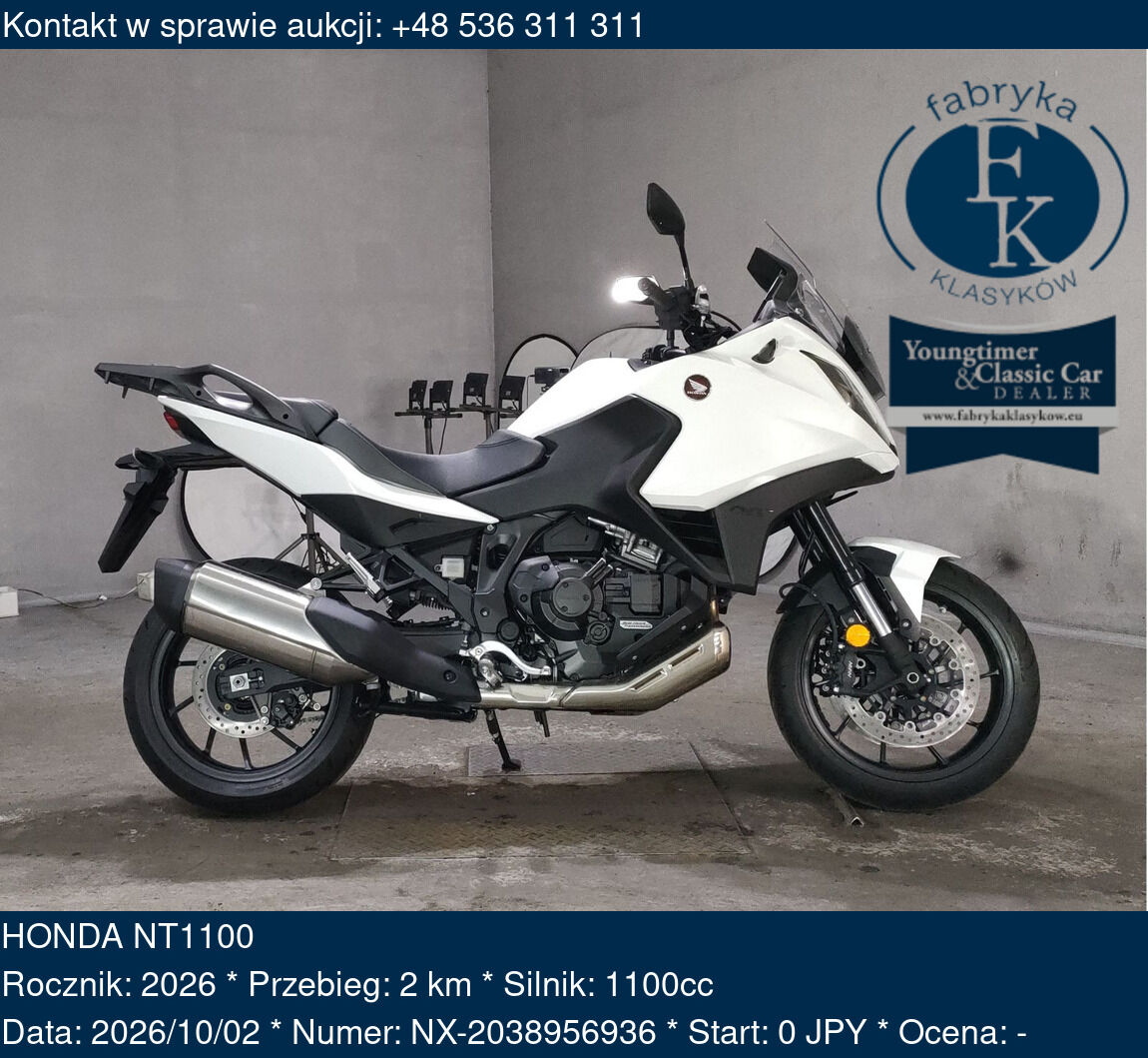 HONDA NT1100 2026 - zdjęcie 2