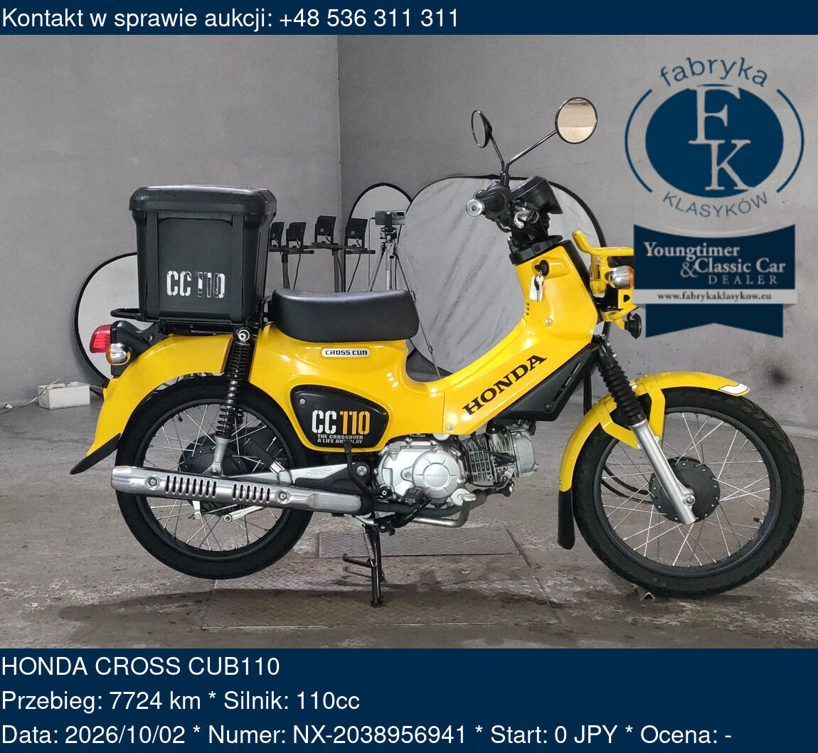 HONDA CROSS CUB110  - zdjęcie 2