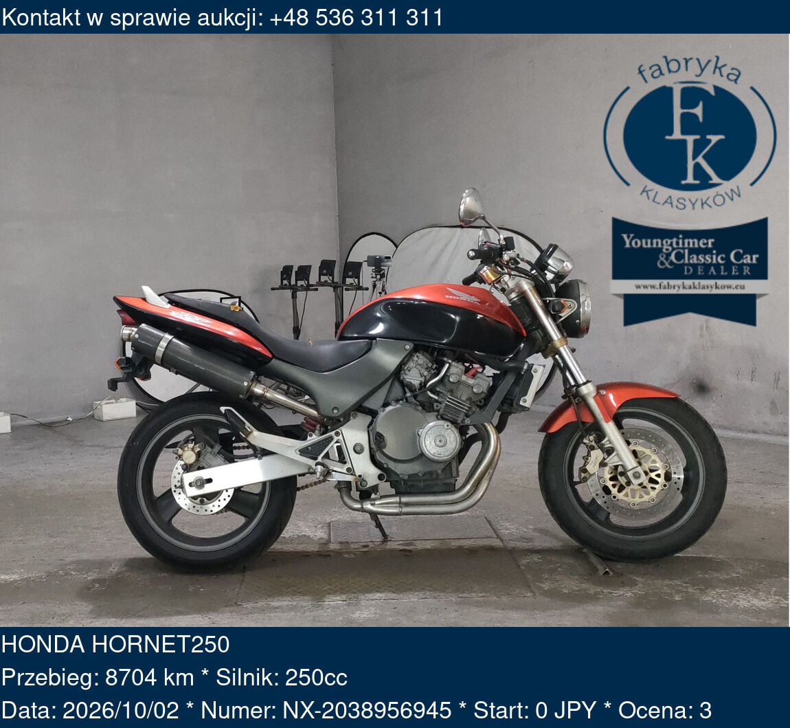 HONDA HORNET250  - zdjęcie 2