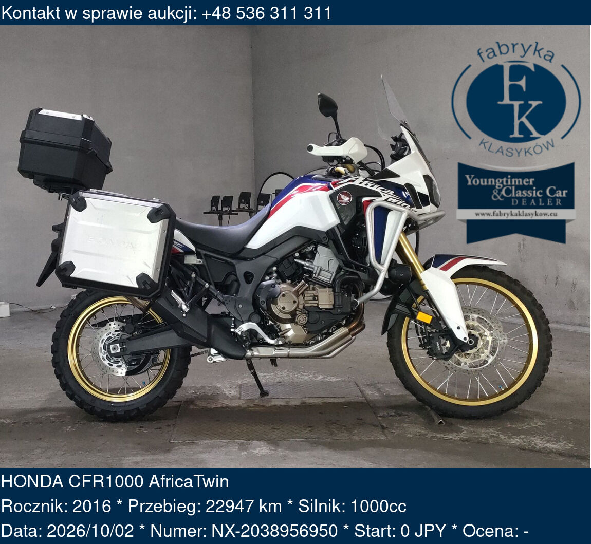 HONDA CFR1000 AfricaTwin 2016 - zdjęcie 2