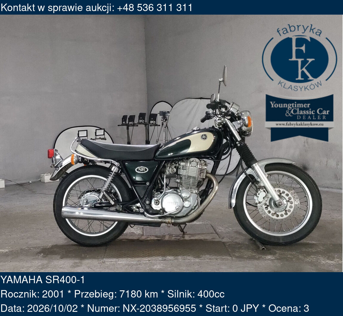 YAMAHA SR400-1 2001 - zdjęcie 2