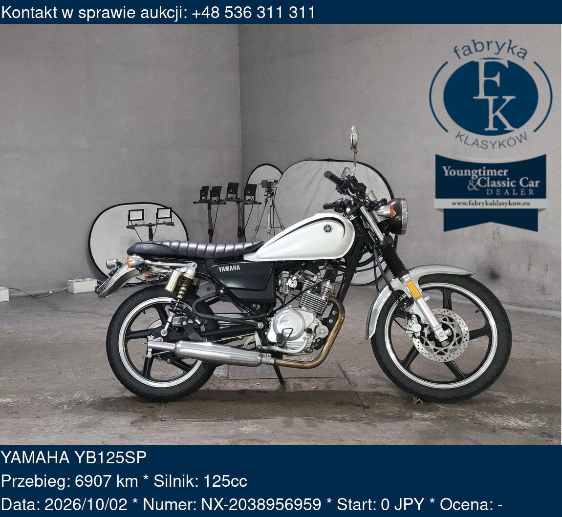 YAMAHA YB125SP  - zdjęcie 2