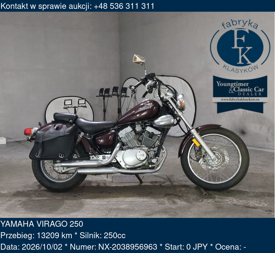 YAMAHA VIRAGO 250  - zdjęcie 2