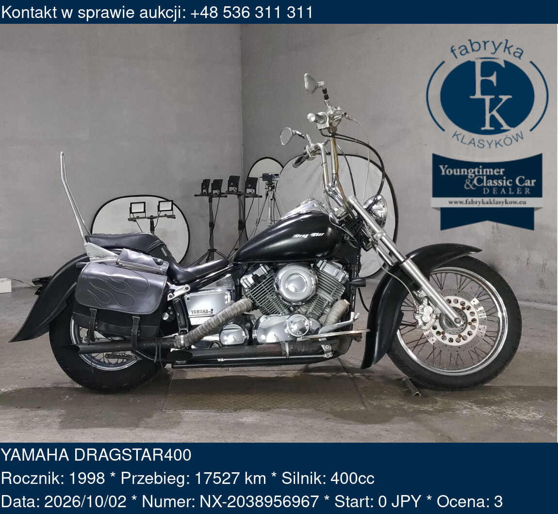 YAMAHA DRAGSTAR400 1998 - zdjęcie 2