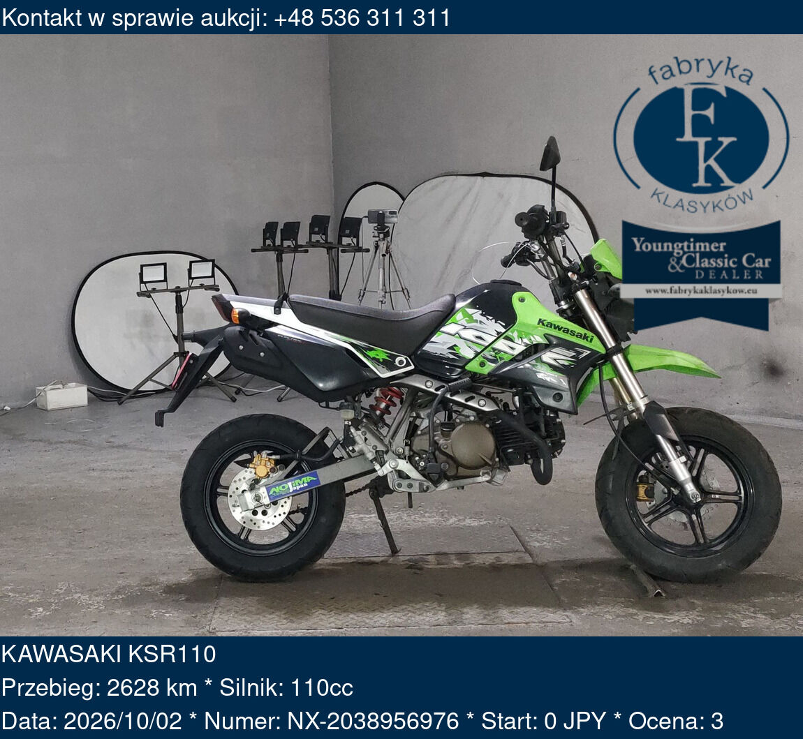 KAWASAKI KSR110  - zdjęcie 2