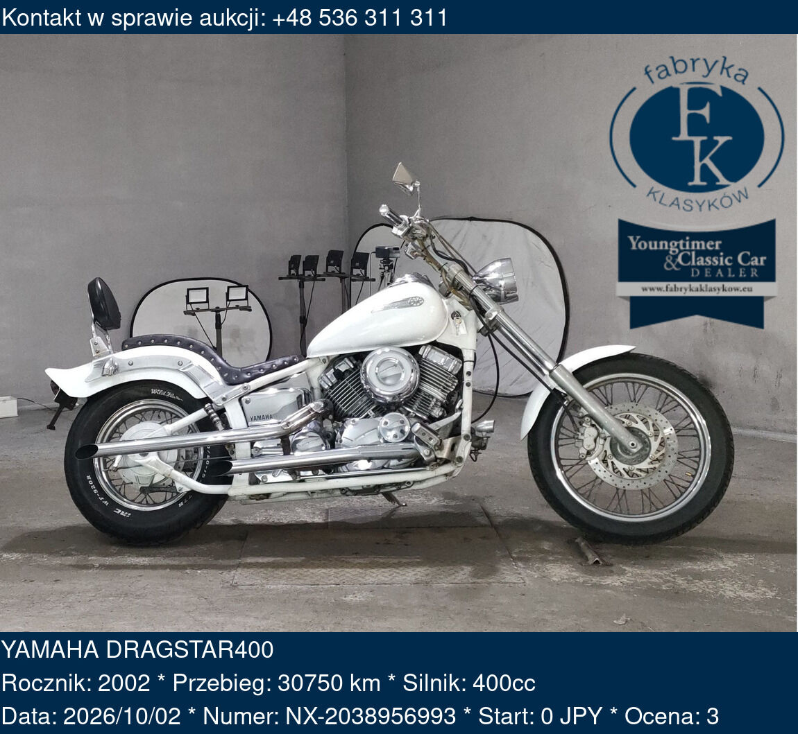 YAMAHA DRAGSTAR400 2002 - zdjęcie 2