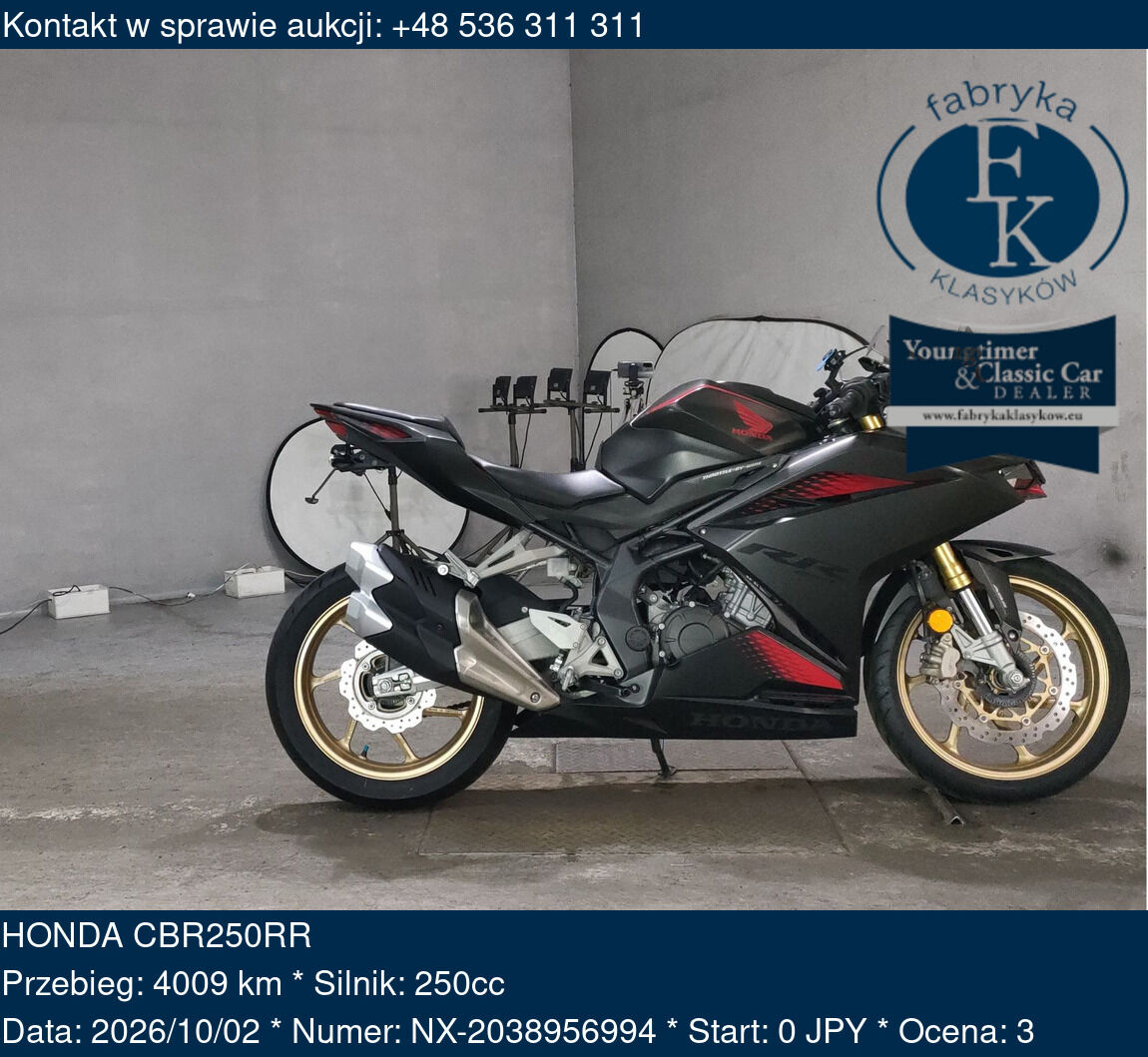 HONDA CBR250RR  - zdjęcie 2