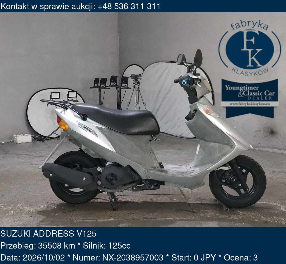 SUZUKI ADDRESS V125  - zdjęcie 2
