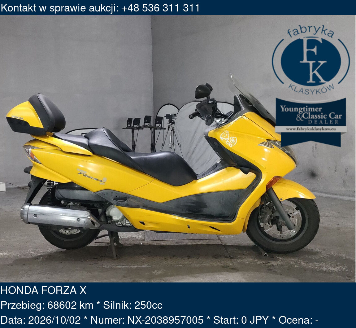 HONDA FORZA X  - zdjęcie 2