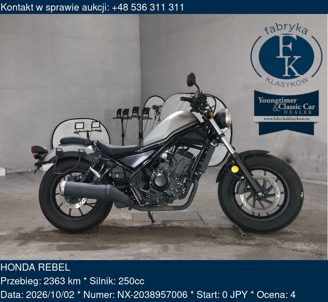 HONDA REBEL  - zdjęcie 2