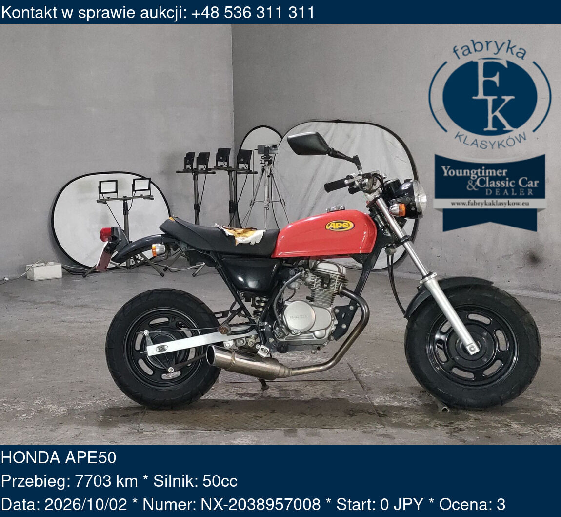 HONDA APE50  - zdjęcie 2