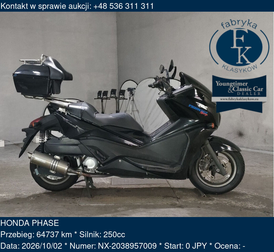HONDA PHASE - zdjęcie 2