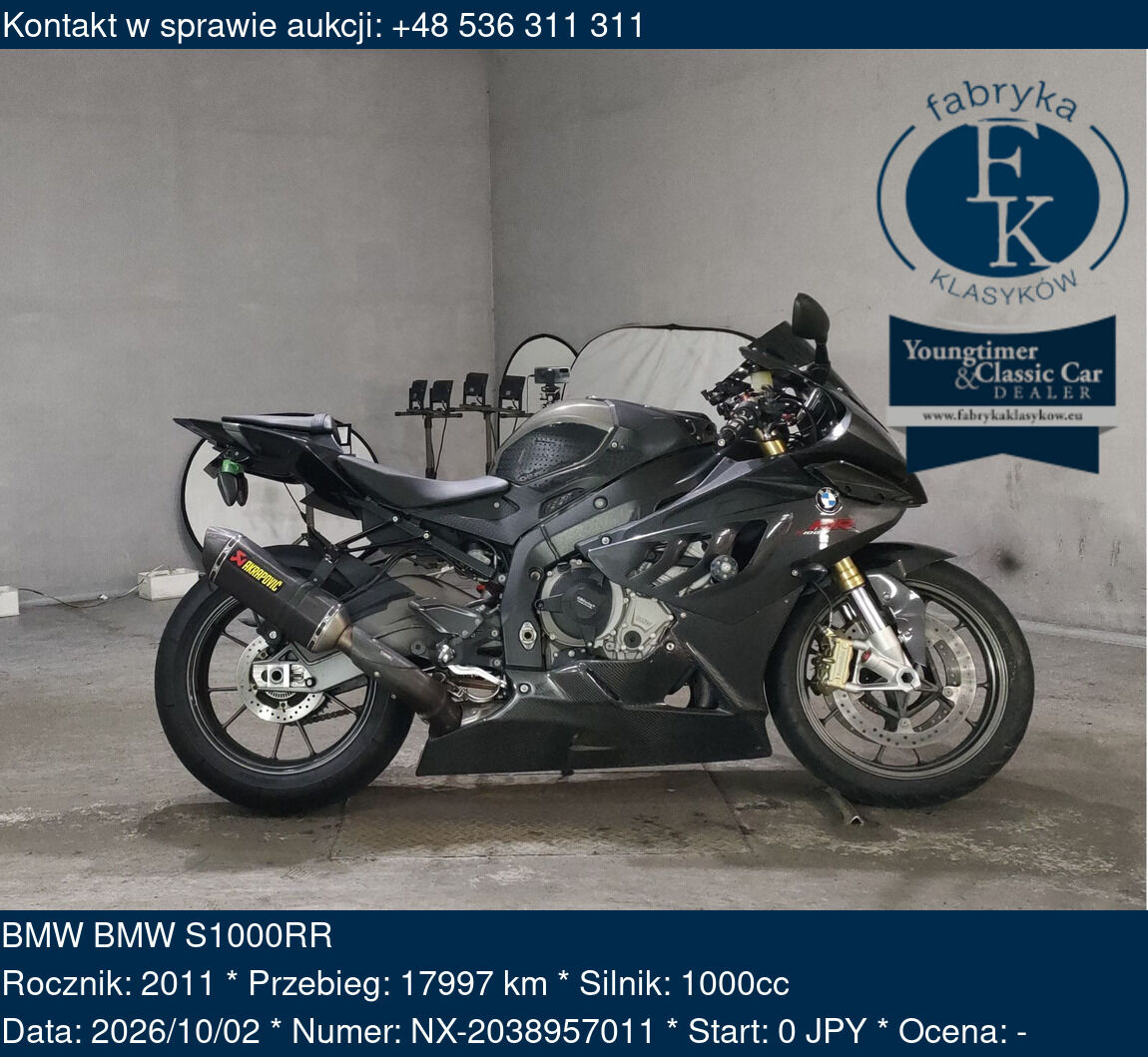 BMW BMW S1000RR 2011 - zdjęcie 2
