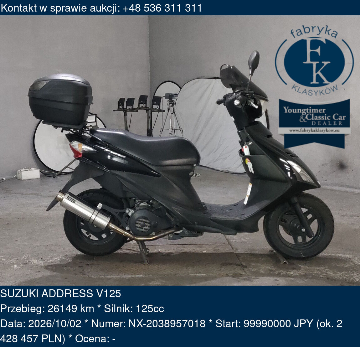 SUZUKI ADDRESS V125  - zdjęcie 2