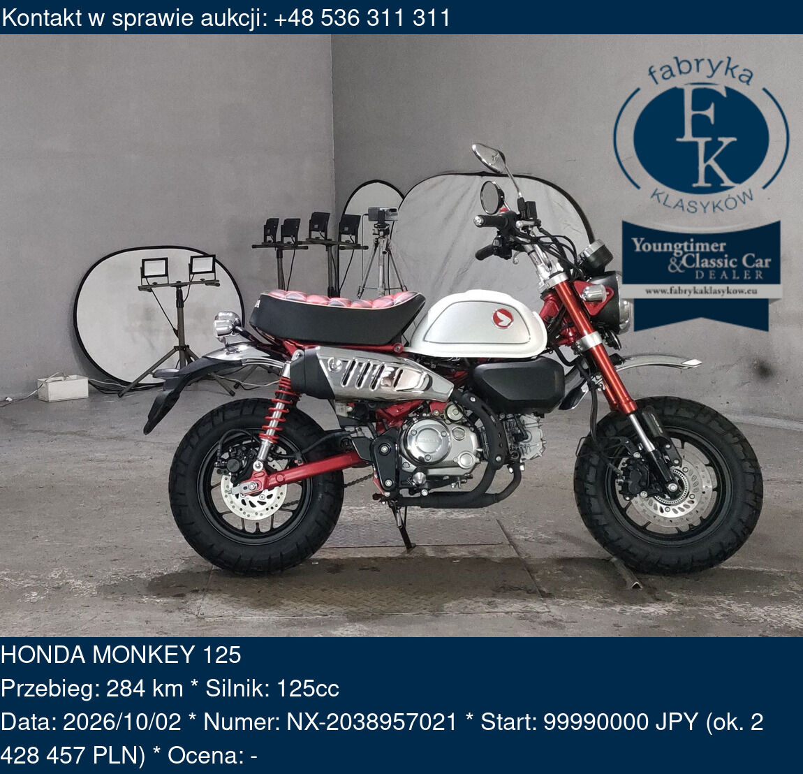 HONDA MONKEY 125  - zdjęcie 2