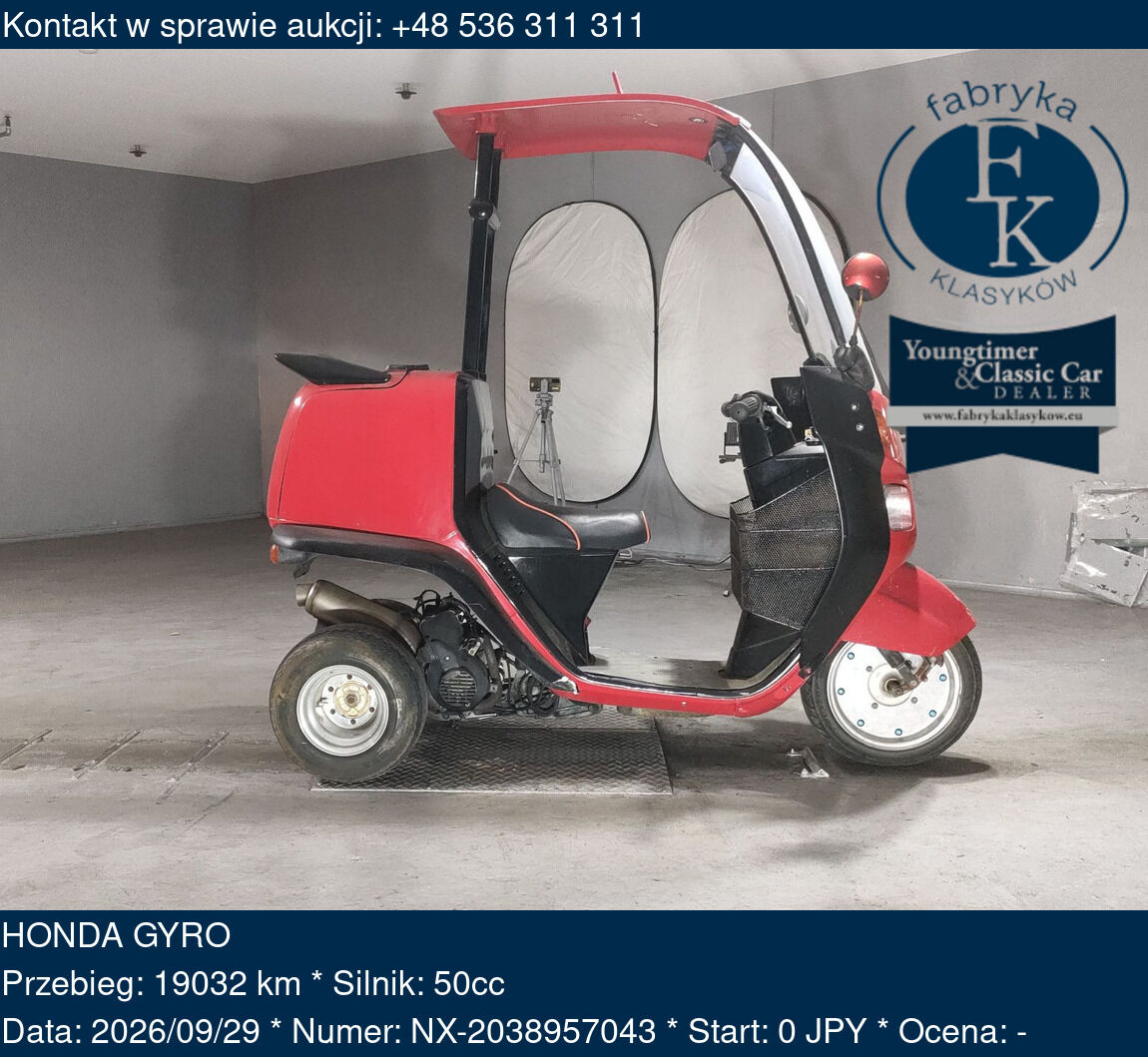 HONDA GYRO  - zdjęcie 2