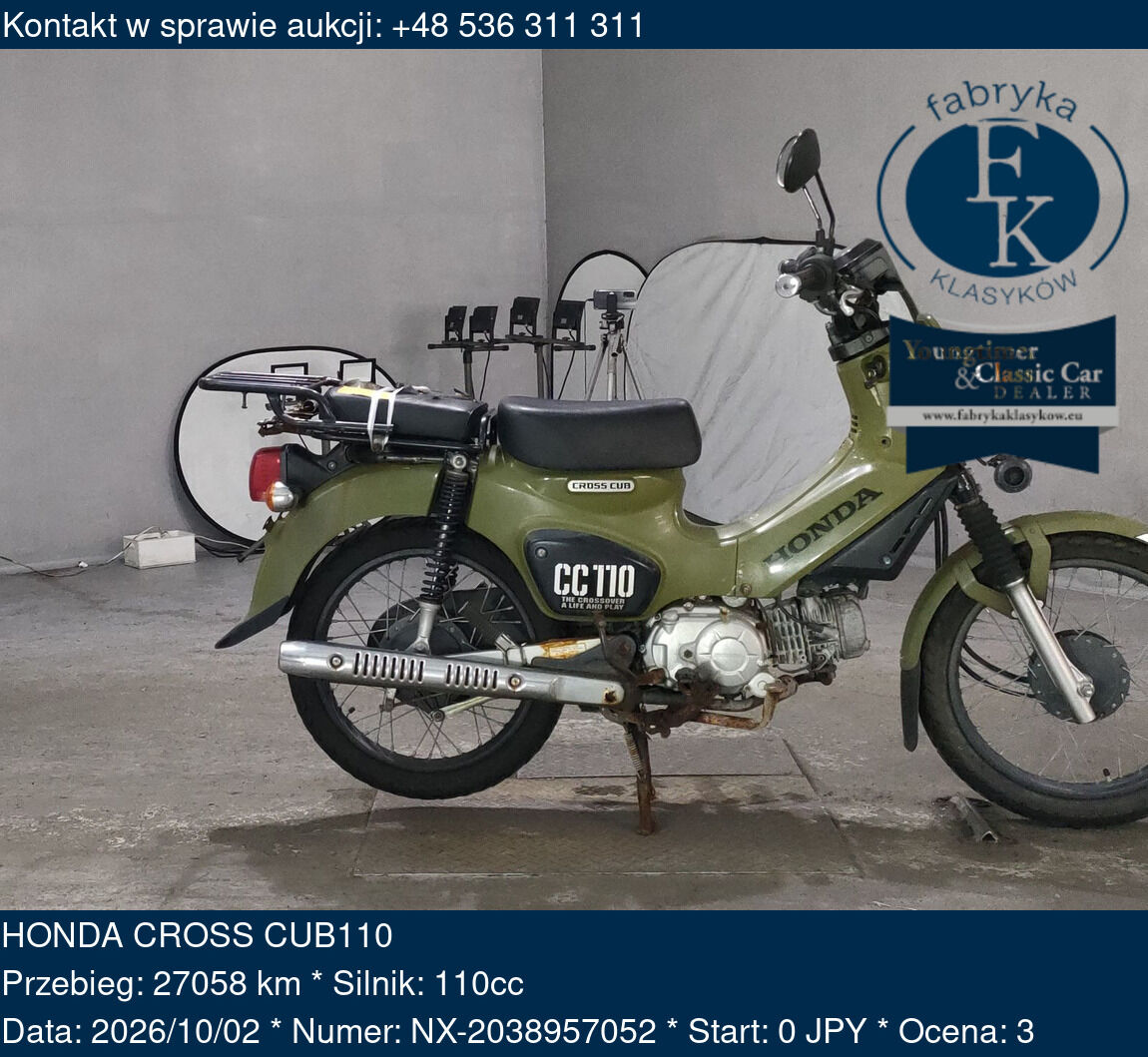HONDA CROSS CUB110  - zdjęcie 2