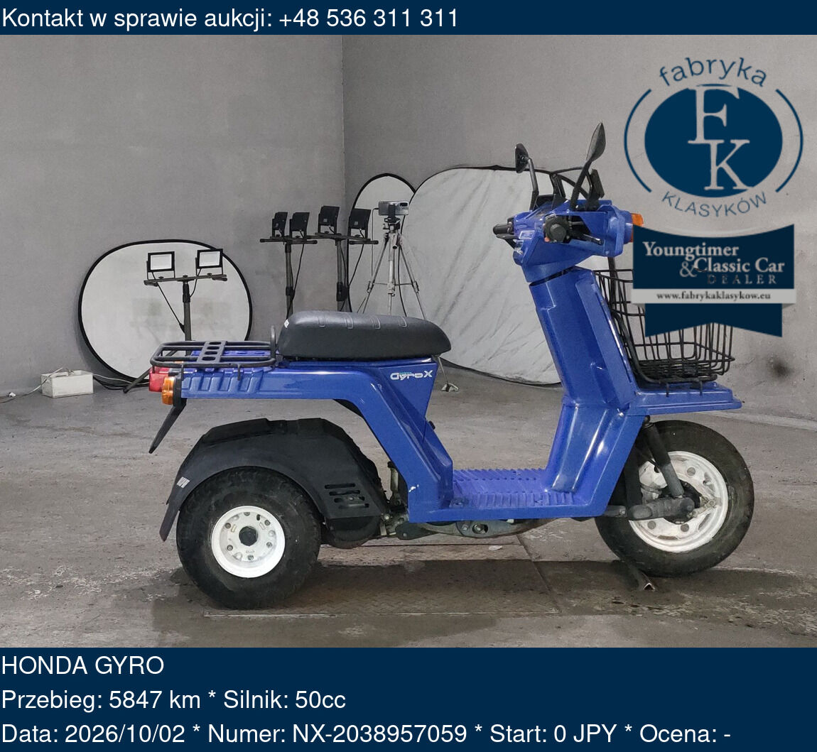 HONDA GYRO  - zdjęcie 2