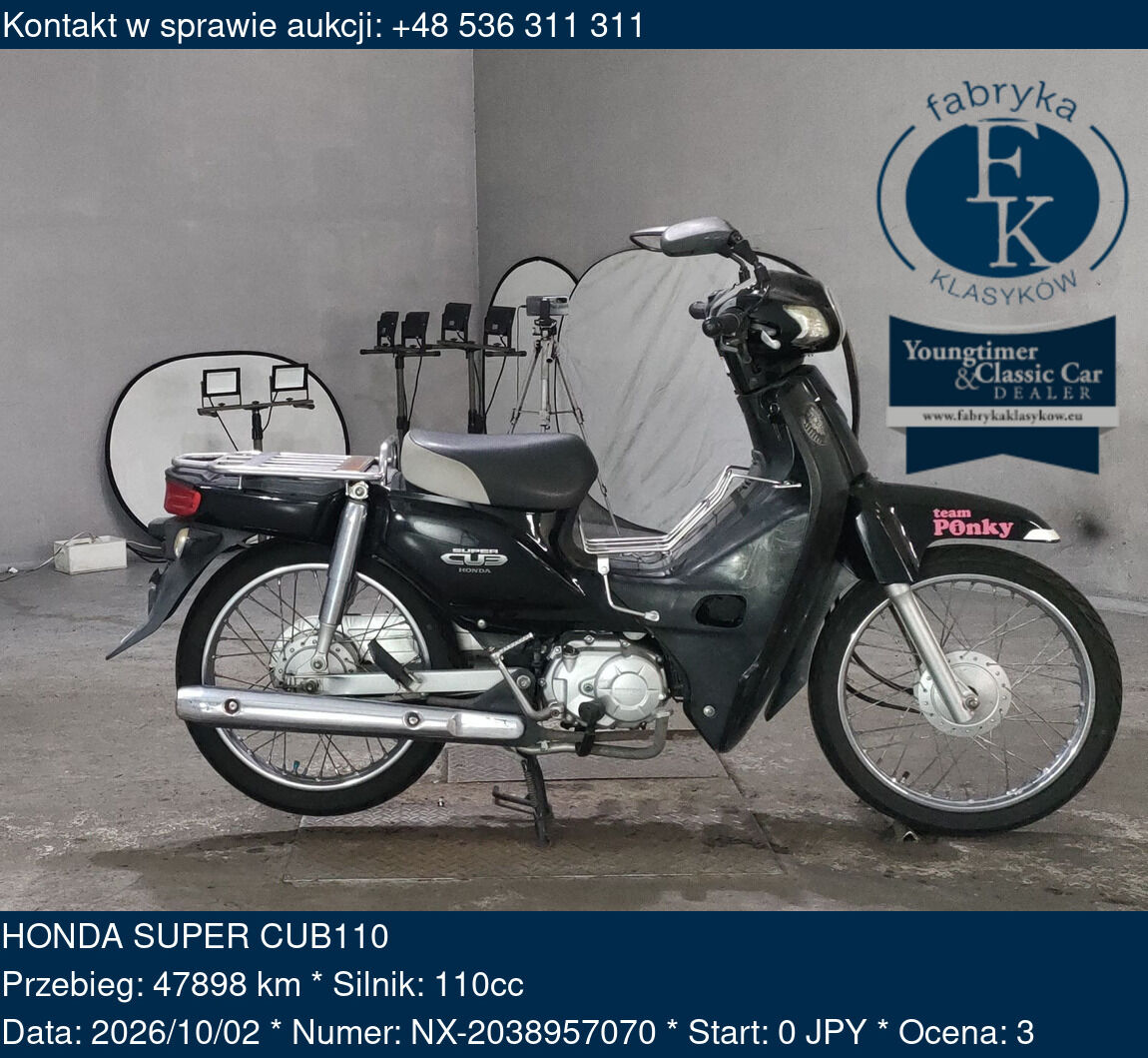 HONDA SUPER CUB110  - zdjęcie 2