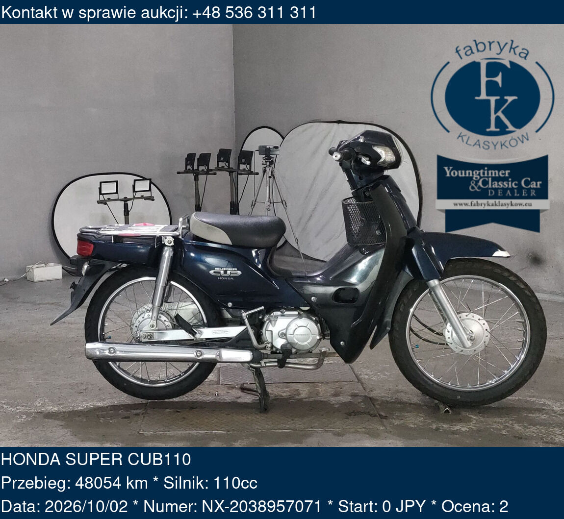 HONDA SUPER CUB110  - zdjęcie 2