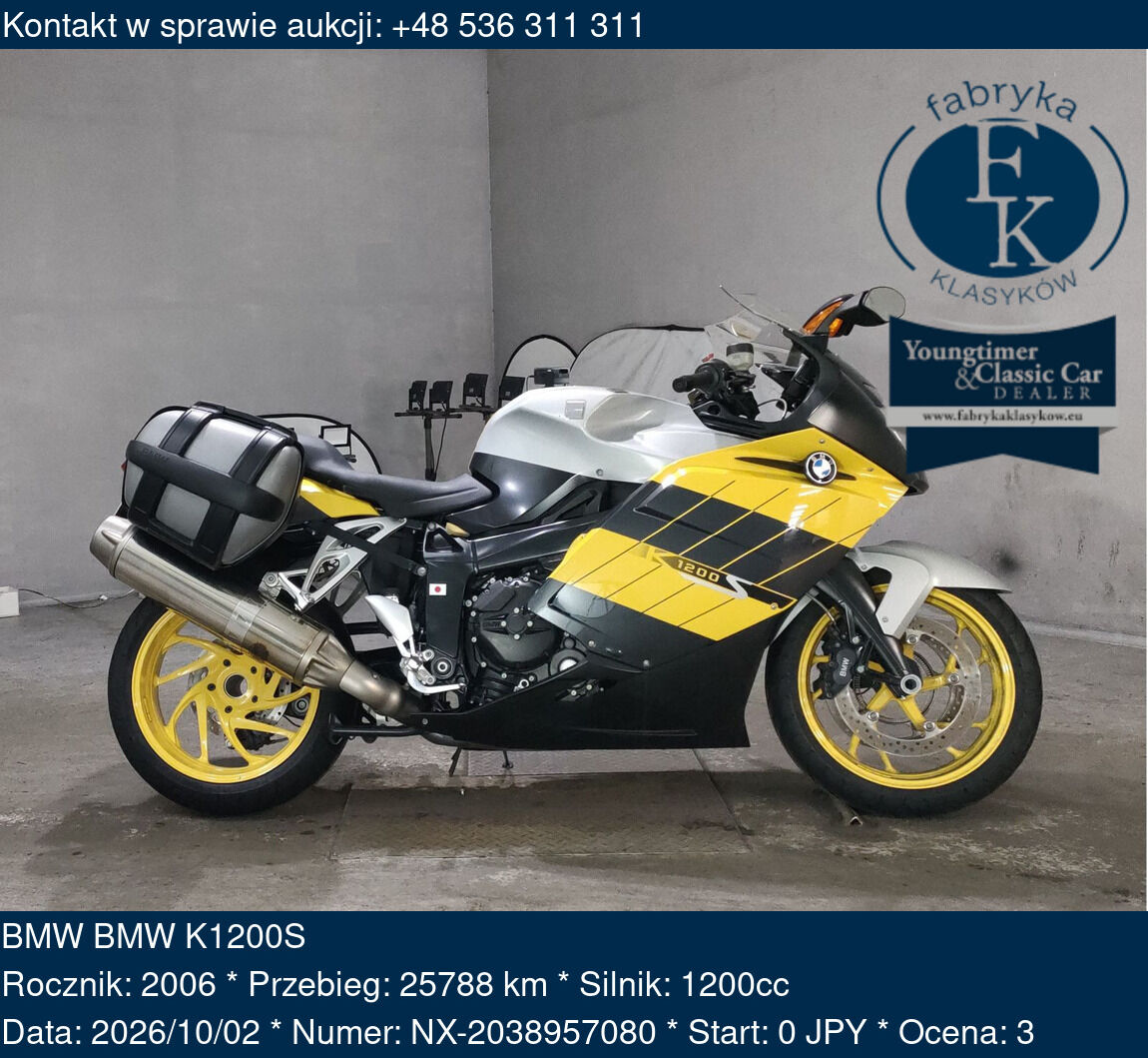 BMW BMW K1200S 2006 - zdjęcie 2