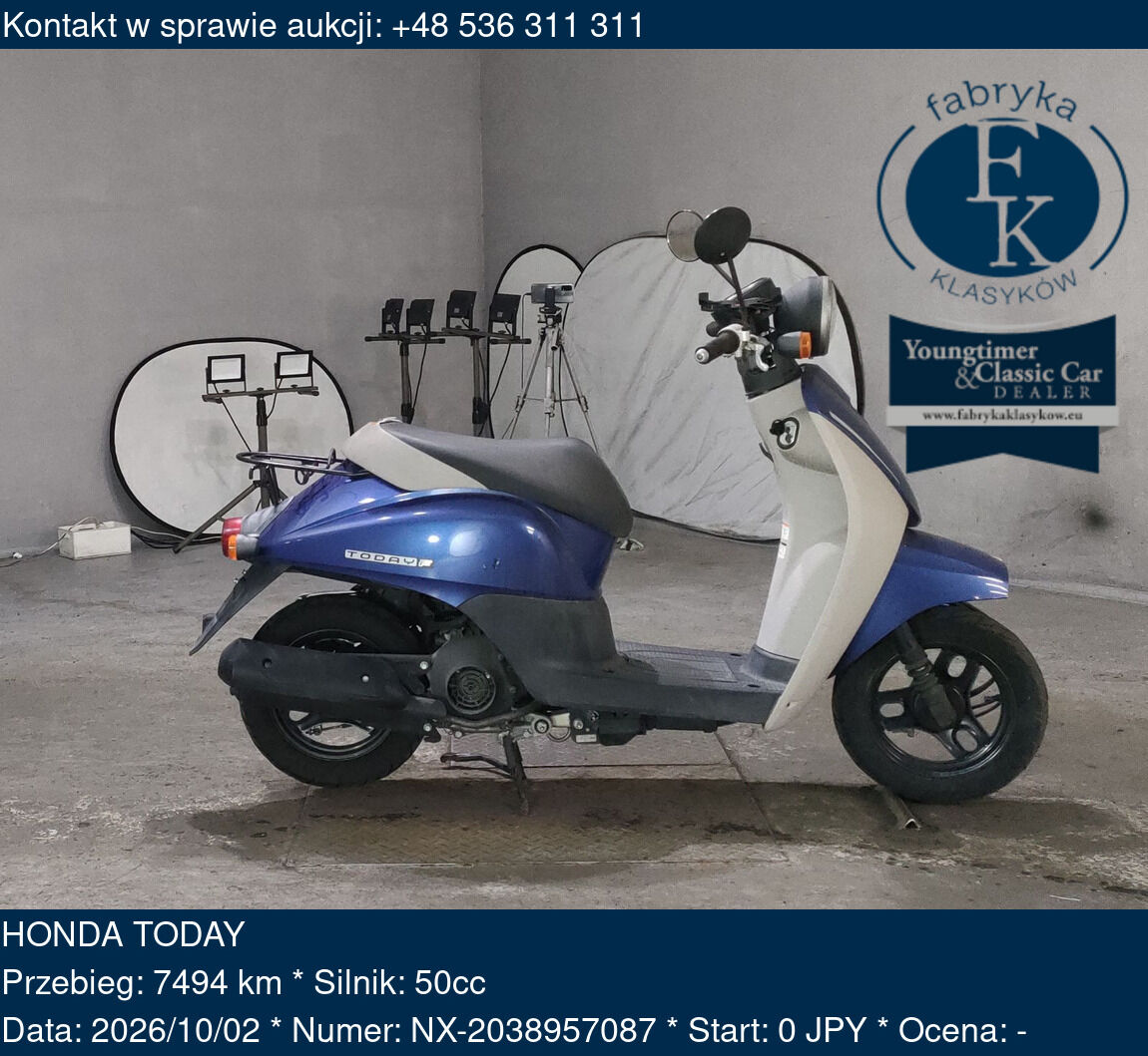 HONDA TODAY  - zdjęcie 2