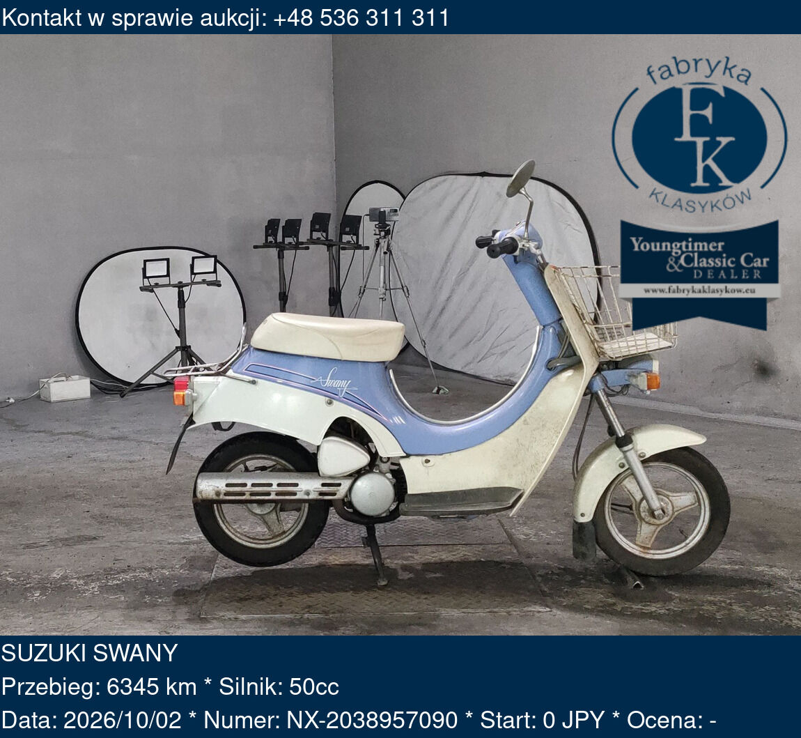 SUZUKI SWANY  - zdjęcie 2