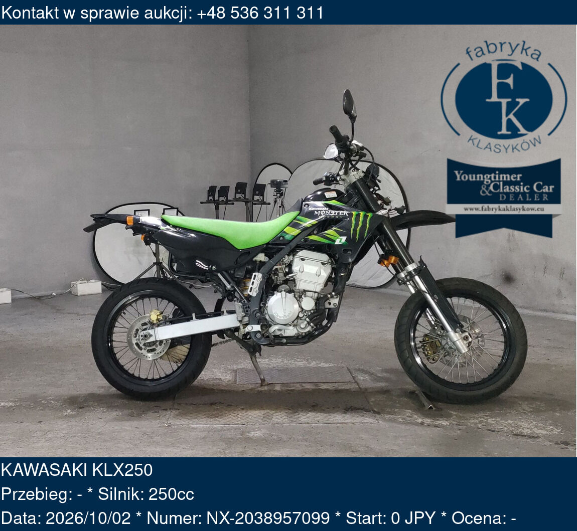 KAWASAKI KLX250  - zdjęcie 2